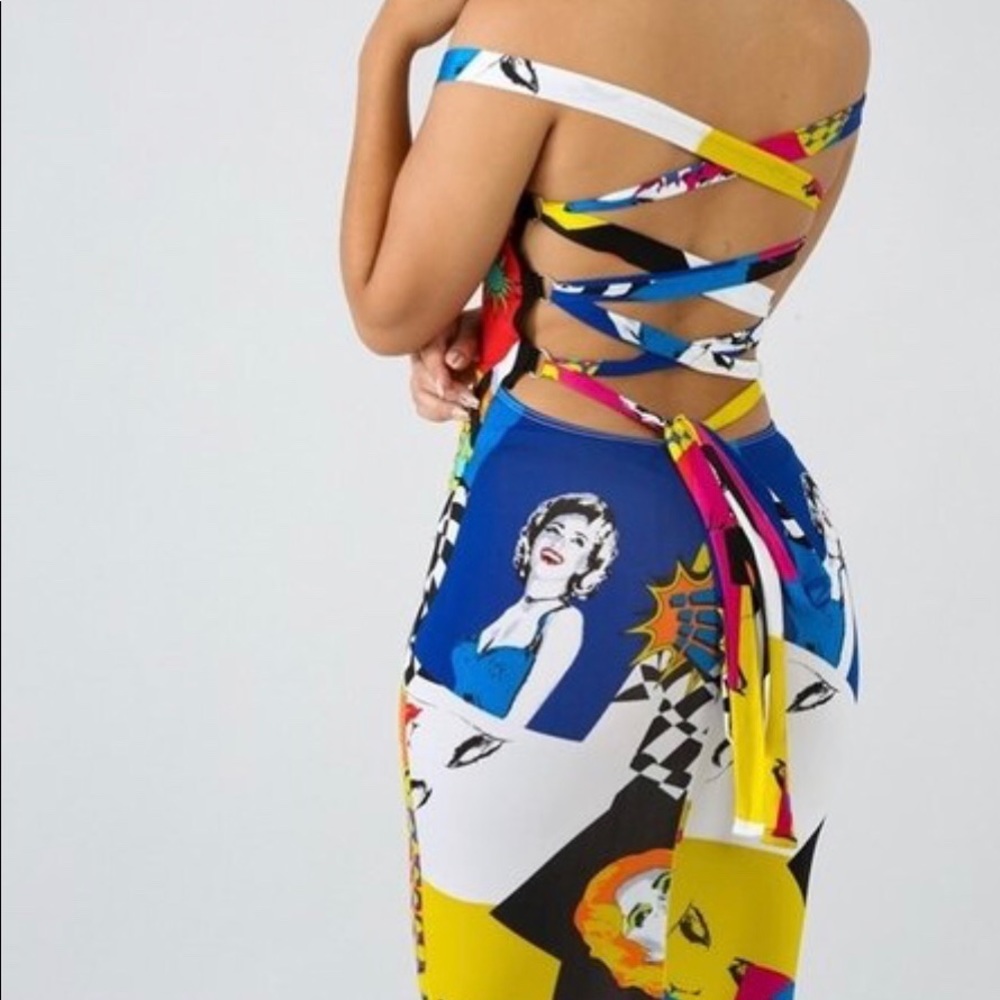 Multicolor Dress - Picture 2 of 2